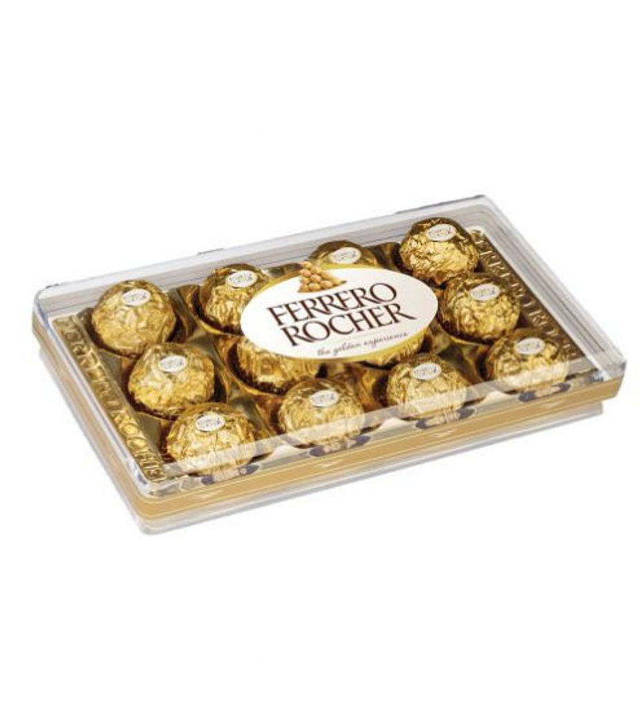 Caja de 12 bombones Ferrero Rocher - Entre Flores